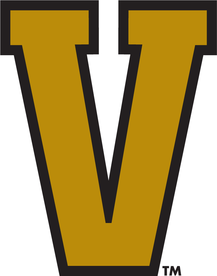 Vanderbilt Commodores 1998-2004 Secondary Logo iron on transfers for T-shirts